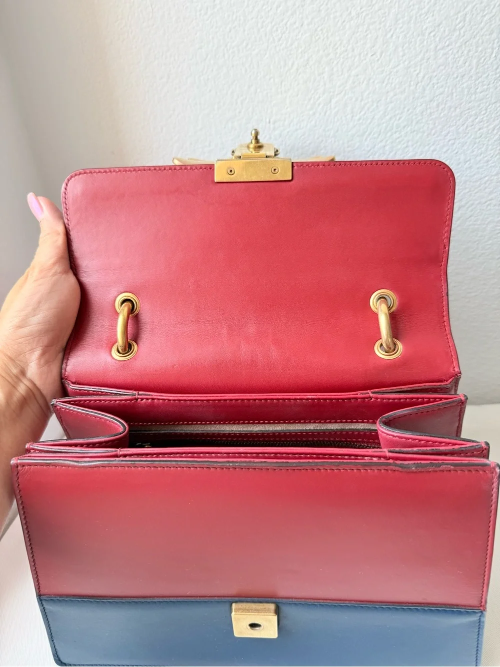 AUTHENTIC GUCCI Queen Margaret Bee Top Handle + COA + Web Strap